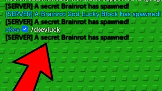soo.. 3 SECRETS spawned in a row! (Steal a Brainrot)