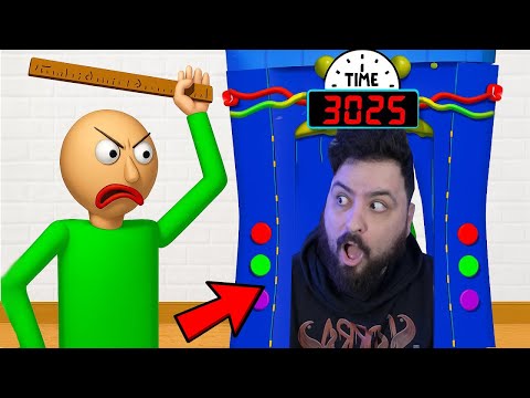 DESBLOQUEIO a NOVA MAQUINA DO TEMPO do PROFESSOR BALDIS !!