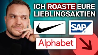 Werden Alphabet, Nike & SAP (weiter) abstürzen?