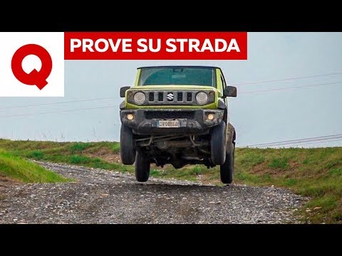 Nuova Suzuki Jimny. È una classe G, ma costa meno e... sa volare!