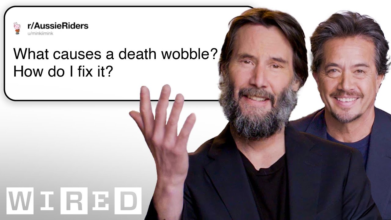 Keanu Reeves Answers Motorcycle Questions With Gard Hollinger - Tech Support - WIRED