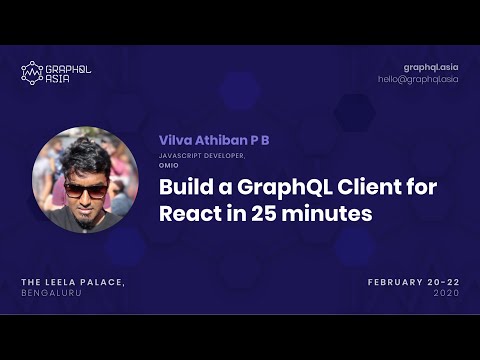 Build a GraphQL Client for React in 25 minutes
