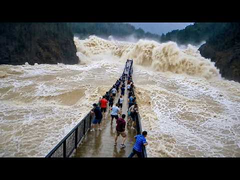 Nature moments before disaster but they get increasingly more extreme