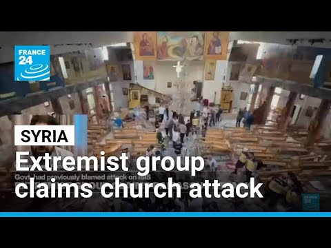 YouTube video thumbnail: Syria: Extremist Group Claims Damascus Attack