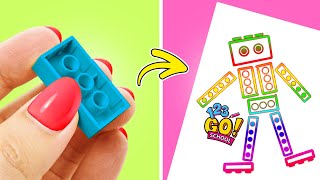 NEU 123GO! DIE BESTE REGENBOGEN-KUNST || Tricks für den Schulanfang, die alle Eltern kennen sollten!