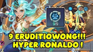 Kekuatan 9 EruditioWong di Magic Chess Go Go! Hyper Kalea The Real Ronaldo Nih Woi