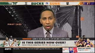 FIRST TAKE | Stephen A.Smith REACTS Is this the end for Suns ?