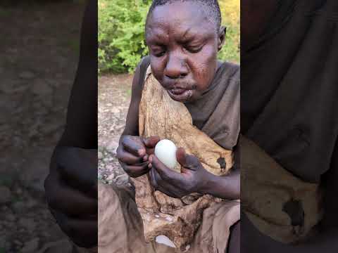 Chaba Peeling His Favorite Food… Pure Happiness 🥚