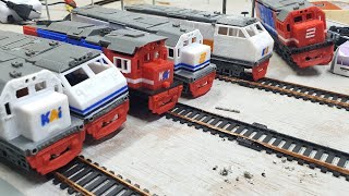 Kereta Api Membawa Gerbong Anjlok