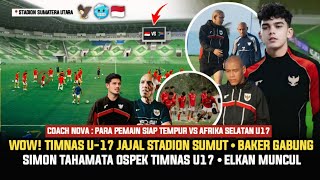 🔴 MEGAH & MEWAH! Pemain Timnas U17 Jajal Stadion Sumut Jelang VS Afrika U17~Simon Ready~Elkan Muncul