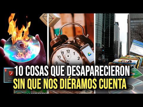 10 cosas que desaparecieron sin que nos diéramos cuenta