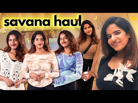 Savana Cute Tops Try On Haul-My Recent Top Picks For This Season From Savana🤎🌻