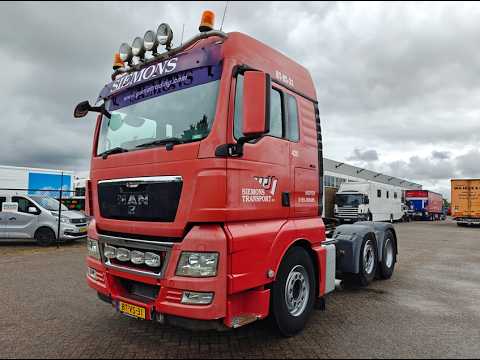 MAN TGX 26.480 6X2/4 BLS Euro 4 - Hydraulic - OverDruk Unit - SchuifSchotel - Airco - 03/2027 APK | Trekkers | Standaard trekker