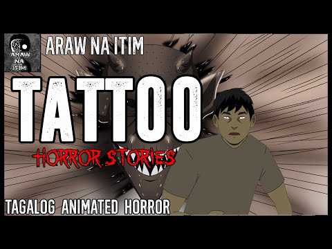 TATTOO HORROR STORIES | TAGALOG ANIMATED HORROR STORY