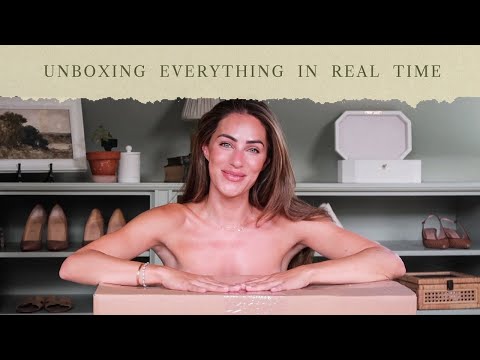 REAL TIME UNBOXING HAUL | HANDBAGS, SECOND HAND SHOPPING, PRE-LOVED SHOPPING | Lydia Elise Millen