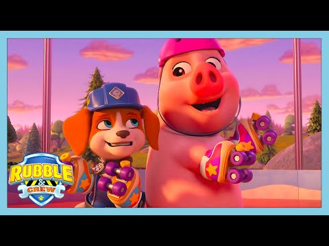 LET'S SKATE! | Rubble & Crew | WildBrain Kids