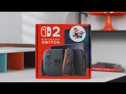 NEW Nintendo Switch 2 // Mario Kart World Unboxing Gameplay + Giveaway!
