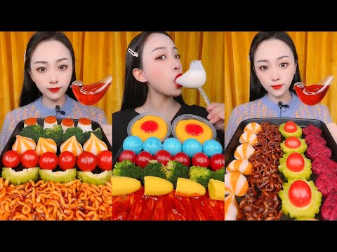 Chinese mukbang eating soo fast can you do that 🌶 🔥 Eating Sound 너무 빨리 먹는 중국 먹방 너 할 수있어