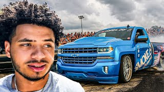 I DID DONUTS IN THE CRAZIEST DRIFT TRUCK IN ARIZONA