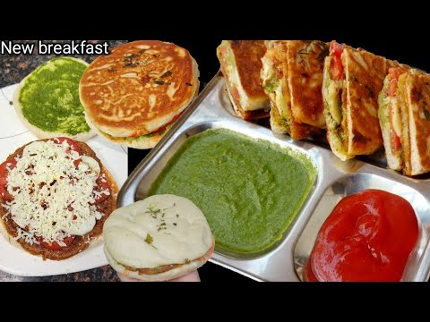 Tawa kulcha sandwich बाहर से क्रिस्पी अंदर से क्रीमी क्रिस्पी ये खाके सब पूछेंगे कहाँसे ऑर्डर किया?