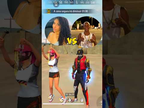 MINHA CONTA DO FREEFIRE VS A DO BOCA DE 09 FAKE 😂 #freefireshorts
