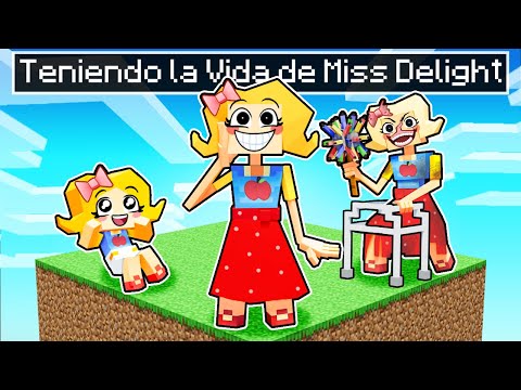 ¡Teniendo la VIDA de MISS DELIGHT en Minecraft!