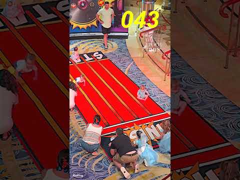 Baby Scoots to the Finish Line