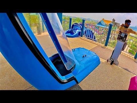 Free fall Drop Water Slide at Andamanda Phuket