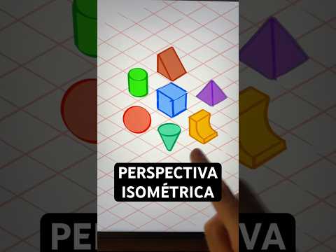 Perspectiva Isométrica! #desenho #artedigital #tutorialdedesenho #arte #ilustração