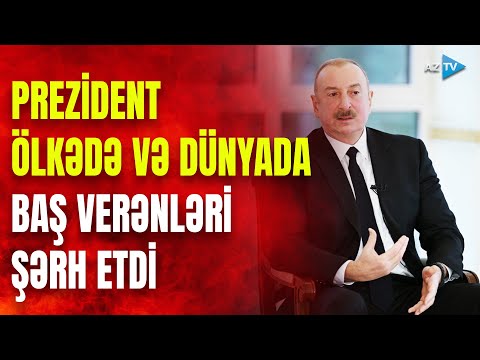 Yeni dünya nizamında Bakının manevrləri: Prezident nəhənglərin çəkişməsində bu nüanslara işıq tutdu