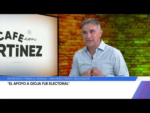 Franco Aranda: "El apoyo a Gioja fue electoral"