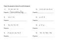 Exploring Math Properties and Their Applications