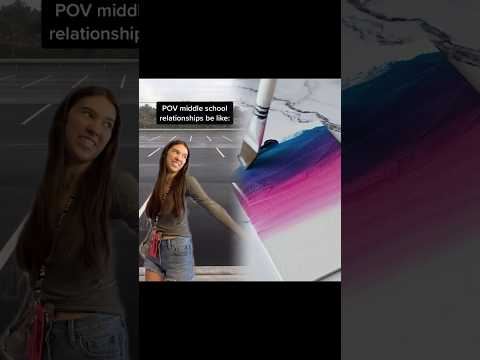 Middle school relationships be like #pov #foryou OG:julietteweg