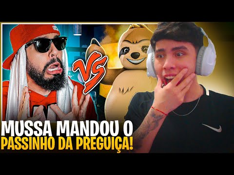 PREGUIÇA VS. MUSSA - BATALHA DE RAP React