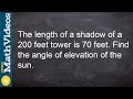 Understanding Angle of Elevation