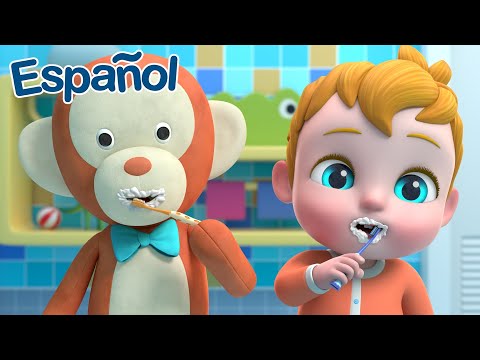 Vamos a Cepillarnos los Dientes🦷🪥 | Buenos Hábitos | Español | canciones Infantiles