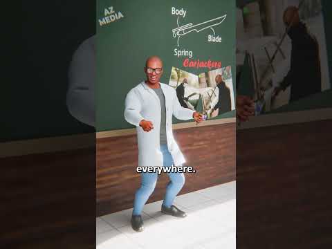 The Car With Hidden Blades