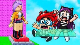 PASAMOS con MI NOVIA la TORRE TROLL de GUERRERAS K-POP de ROBLOX!! 🤗