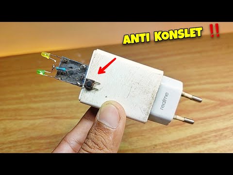 CARA MEMBUAT PENGAMAN ANTI KONSLET CAS HP ‼️