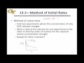 Reaction Rates and Order of Reactants