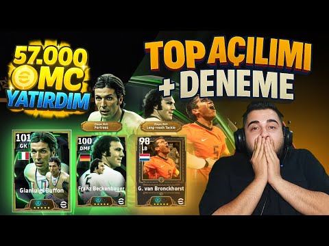 İLK DEFA VAN BRONCKHORST GELDİ! 57.000 MC YATIRDIM! 🤑 106 BUFFON & BECKENBAUER TOP AÇILIMI + DENEME!