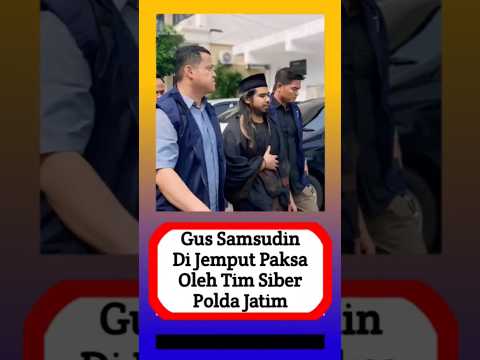 Gus Samsudin Di Jemput Paksa Tim Ciber Polda Jatim #beritaterkini #beritaviral #gussamudin #samsudin