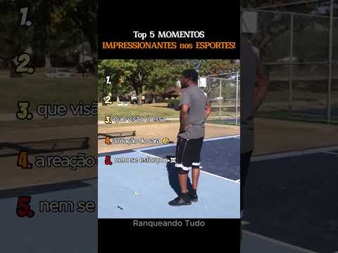 Top 5 MOMENTOS IMPRESSIONANTES nos ESPORTES!