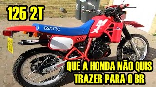 O FOGUETINHO 2 TEMPOS QUE A HONDA NÃO QUIS TRAZER - MTX 125R
