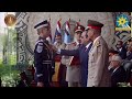 الرئيس السيسي يمنح الأنواط لأوائل خريجي المعاهد والكليات العسكرية