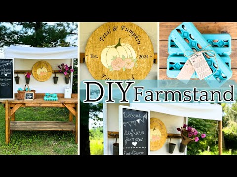 🐓 Finally Building My DIY Self-Serve Farmstand: Watch the Transformation!