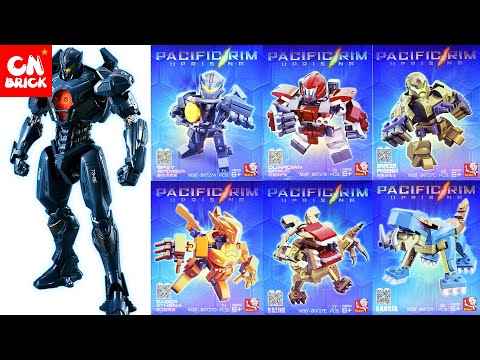 Lego Pacific Rim Uprising Mech Robot 6 Boxes Set Sluban B0727 Unoffical Lego
