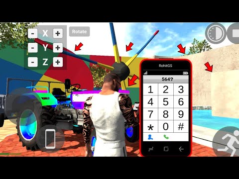 Tractor Cheat code 🤑 Indian Bike Driving 3d Game New Update New Props new update all cheat codes