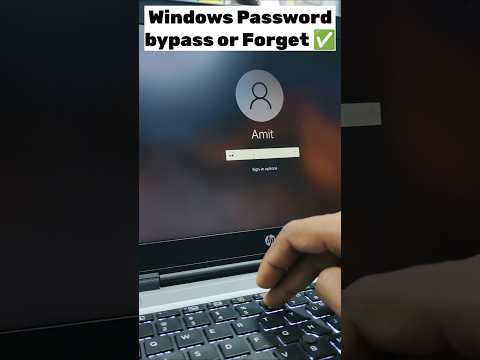 Windows password Forget & Bypass ✅l Mini Vlog l Day #441 #shorts #minivlog #password