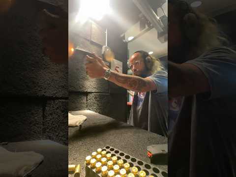 first time shooting a gun. so scary. can't believe these are legal in America